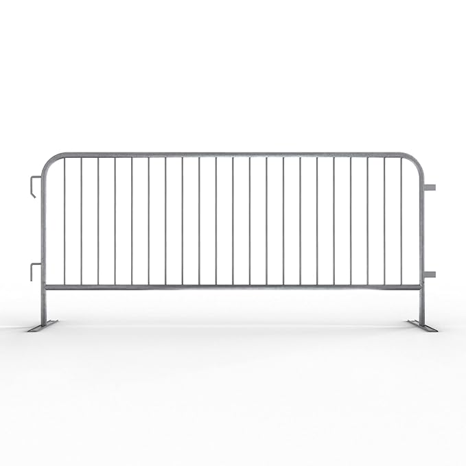 Trafford Industrial Angry Bull Barricades Metal Interlocking Steel Barricade by Trafford+Industrial
