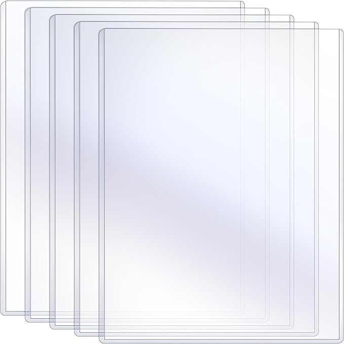 Sherr 5 Pcs Rigid Print Protectors Fit 24 x 36 Inch Poster Paper, Top Loading by Sherr