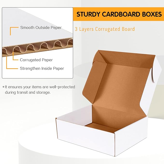 12x9x4 inch Shipping Boxes Set of 20 - Image 2