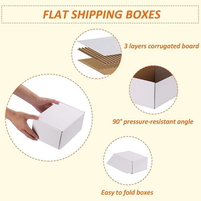 HORLIMER 9x6x4 Shipping Boxes Set of 30 - Image 3