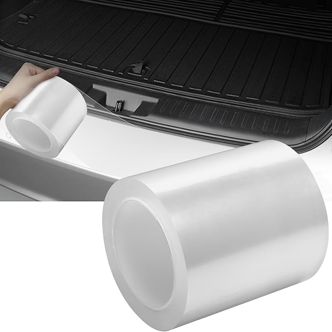 DGSL Car Door Edge Guards Door Sill Protector, 4In x 19.7Ft 5D Carbon Fiber Car by DGSL