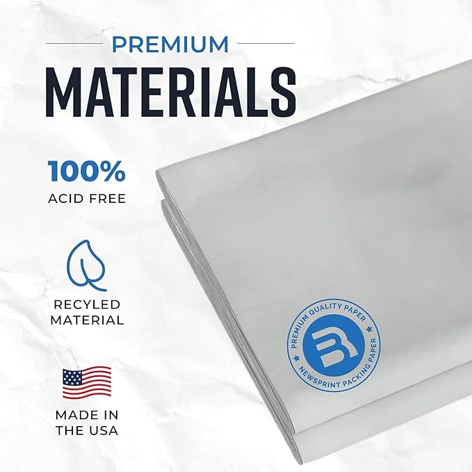 Bryco Goods Newsprint Packing Paper Sheets - Image 3