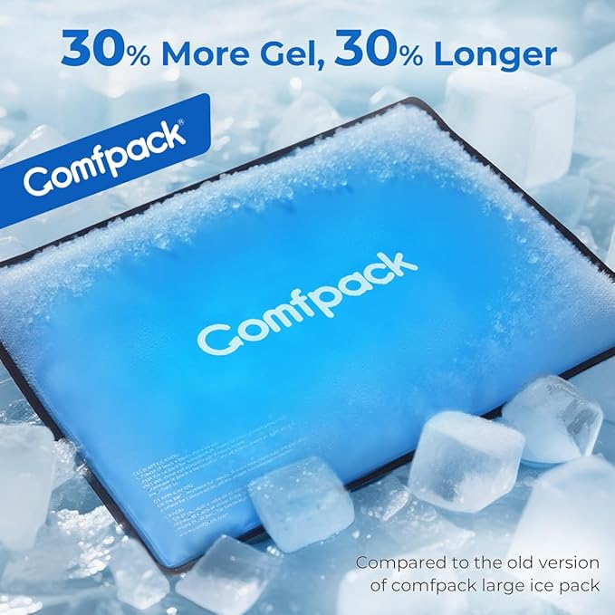 XL Ice Pack for Injuries Reusable, Flexible Hot Cold Pack 21.7 x 13 - Image 2