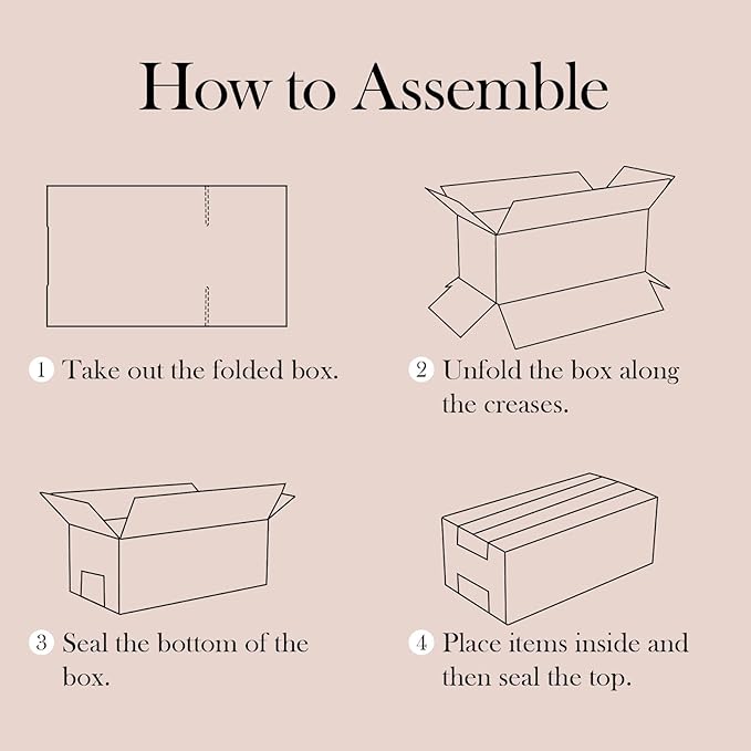 EdenseeLake 40 Pack 4x4x4 inches Shipping Boxes Small Cardboard Boxes - Image 8