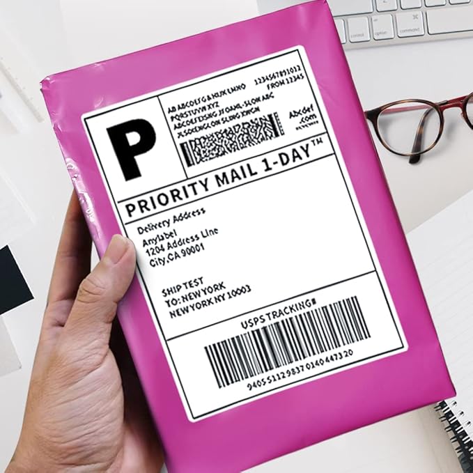 POLYSELLS 1000 pcs 9x12 Inches Pink Poly Mailers Shipping Envelopes, Strong - Image 7