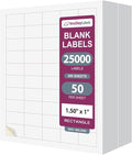 NextDayLabels – 1.5" x 1" Rectangular Sticker Labels by NextDayLabels