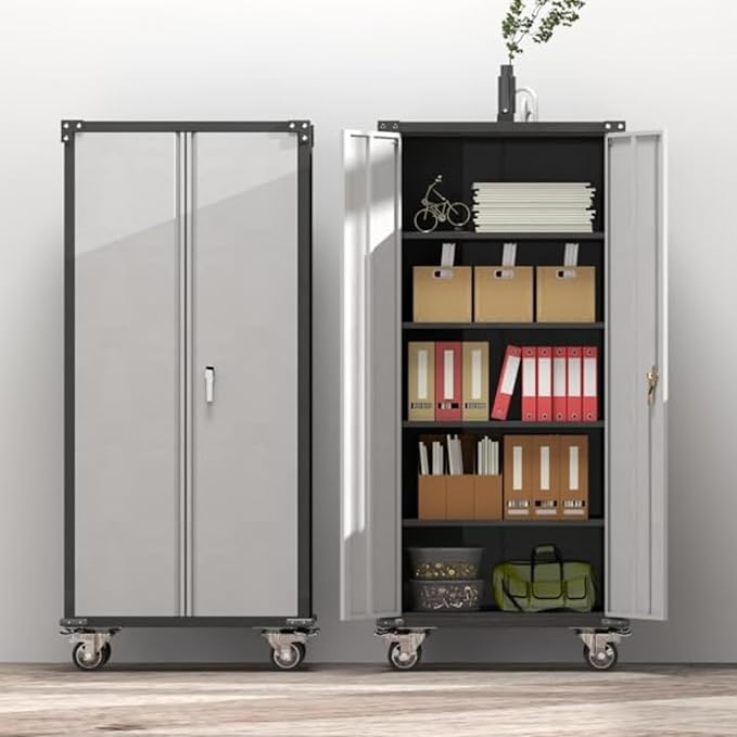 Rolling Garage Storage Cabinet - Image 9