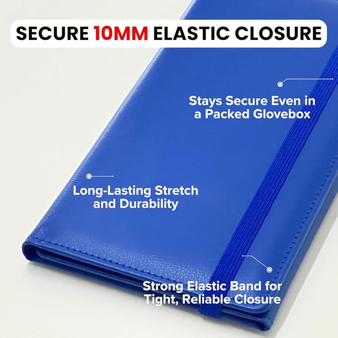 LINTRU Car Registration and Insurance Holder Trifold, Oversized Fit - Image 4