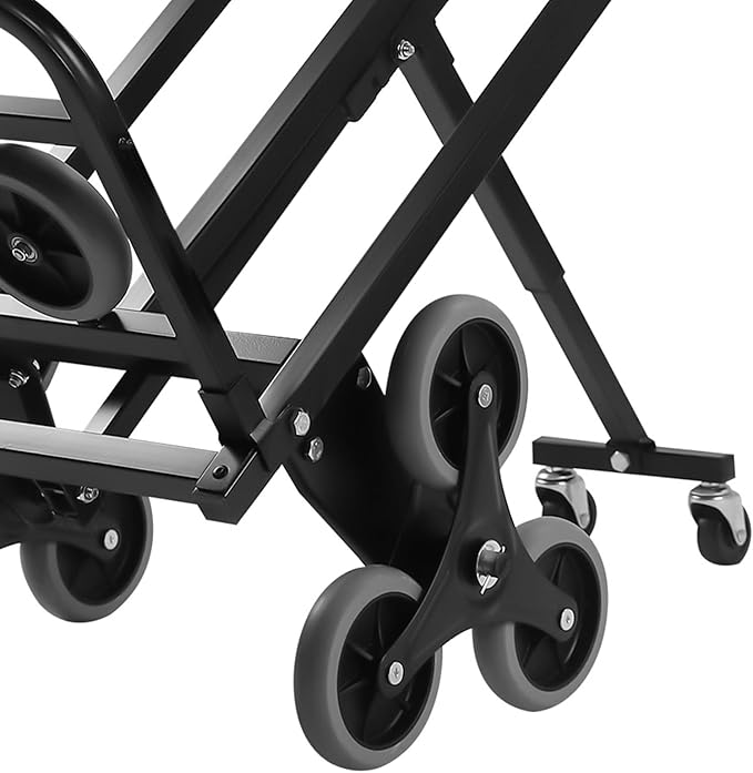 Folding Stair Climbing Dolly, Heavy Duty Stair Climbing Cart Dual-Purpose Cart - Image 7