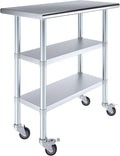 AmGood Stainless Steel Work Table by AmGood