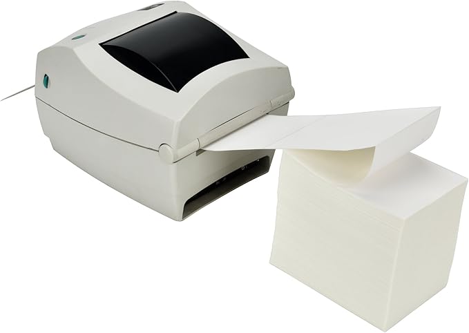 SJPACK 4 x 6 Fanfold Labels, 4000 Thermal Shipping Label - Image 3