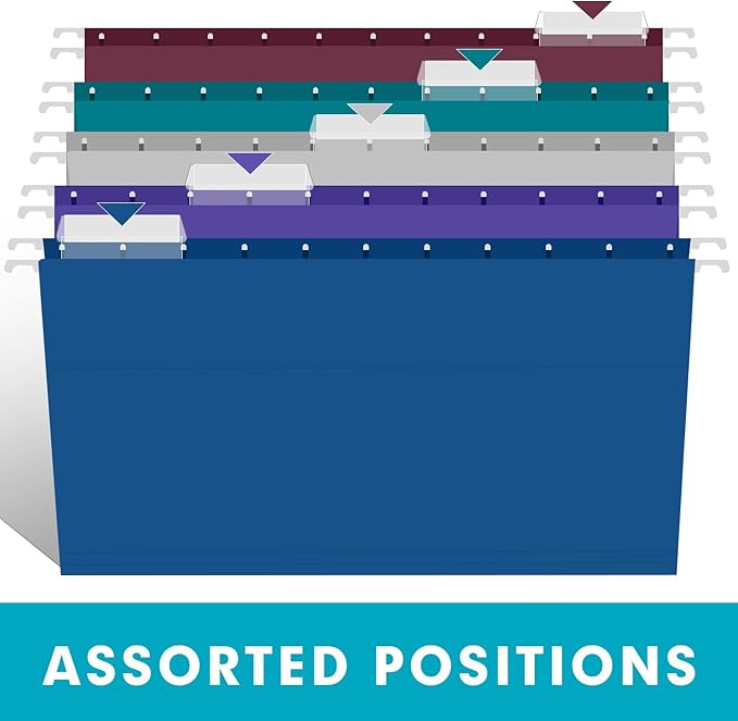 Hanging File Folders, RAZCC 60 Pack Reinforced Hanging Folders Legal Size - Image 4