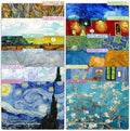 PARTH IMPEX 12 Pack Vincent Van Gogh Decorative File Folders, Letter Size by PARTHIMPEX