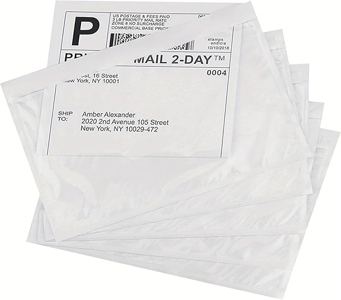 200 Pcs 7.5x5.5 Packing List Mailing Envelopes Shipping Envelopes Packing List - Image 4