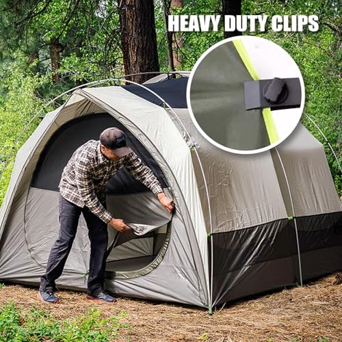 Jiozermi 60 Pcs Tarp Clips for Secures Outdoor Camping - Image 7