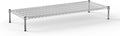 24''W x 60''L x 8''H Chrome Plated Wire Dunnage Rack | Off The Floor Storage by Regal+Altair