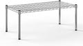 18''W x 36''L x 14''H Chrome Plated Wire Dunnage Rack | Off The Floor Storage by Regal+Altair