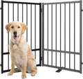 Full Metal Freestanding Dog Gate by SNUOWU