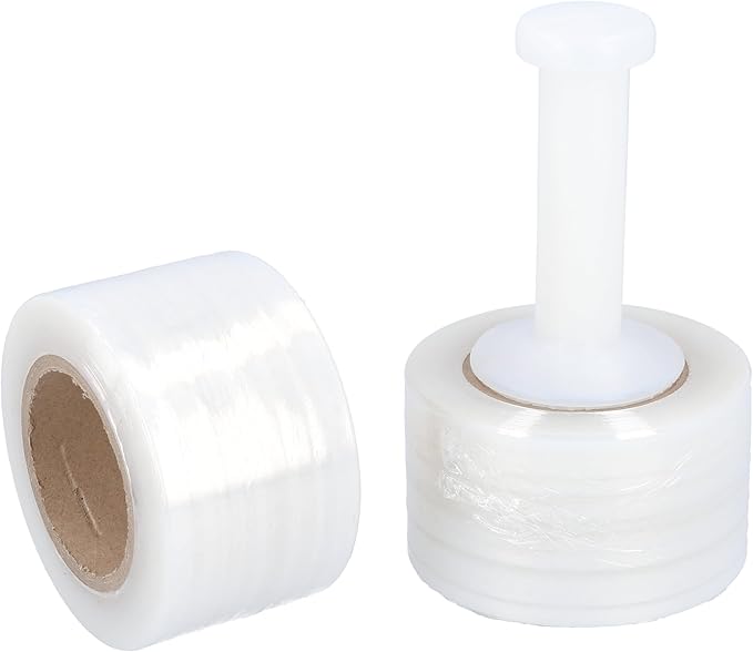 PSBM 648 Rolls 3 Inch x 1000 Feet 80 Gauge Mini Stretch Film/Wrap - Image 3