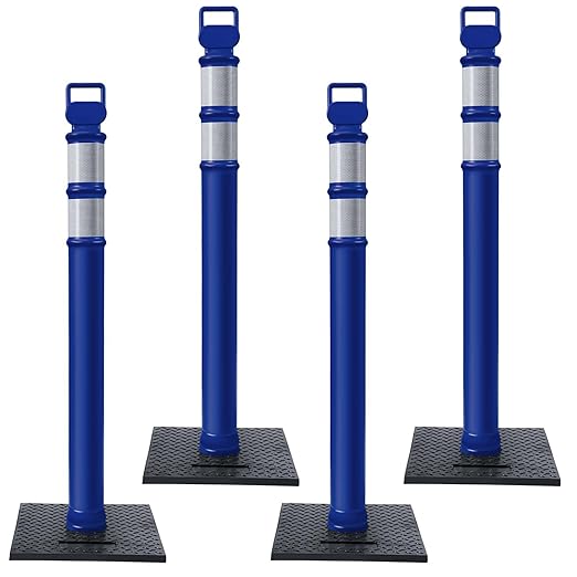 Kanayu 49 Inch Traffic Delineator Posts by Kanayu