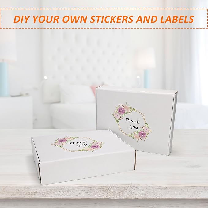 HORLIMER 13x10x3 inches Shipping Boxes Set of 25 - Image 4