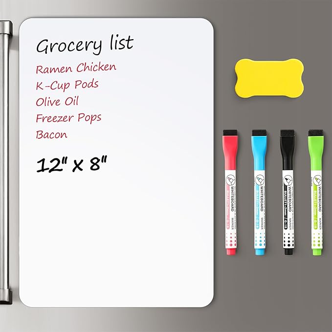 1 Pack Magnetic Dry Erase Board Sheet by VITEVER