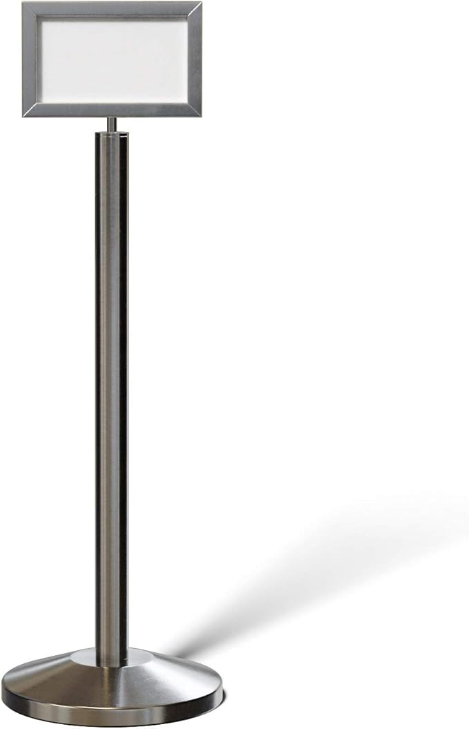 Crowd Control Warehouse Pedestal Standing Floor Sign Frame by Crowd+Control+Warehouse