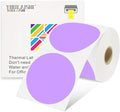 3 X 3 Inch Color Coding Dot Labels Circle Thermal Printable Waterproof 500 Pcs by YOULAISHI