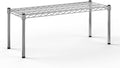 14''W x 36''L x 14''H Chrome Plated Wire Dunnage Rack | Off The Floor Storage by Regal+Altair