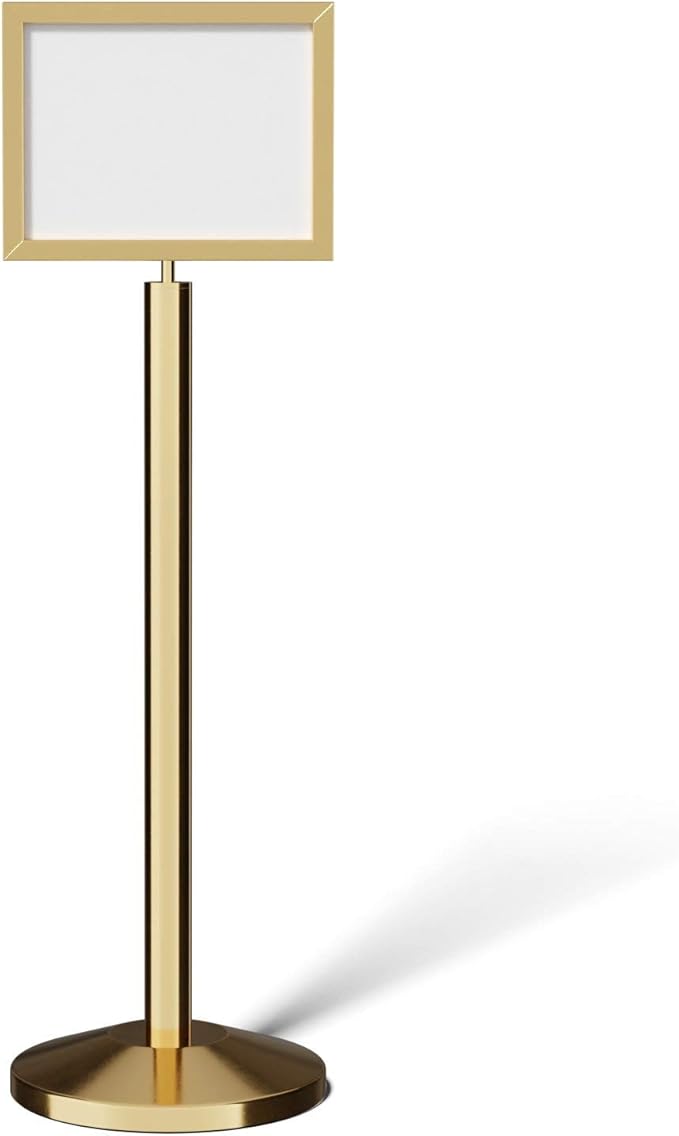 Crowd Control Warehouse Pedestal Standing Floor Sign Frame by Crowd+Control+Warehouse
