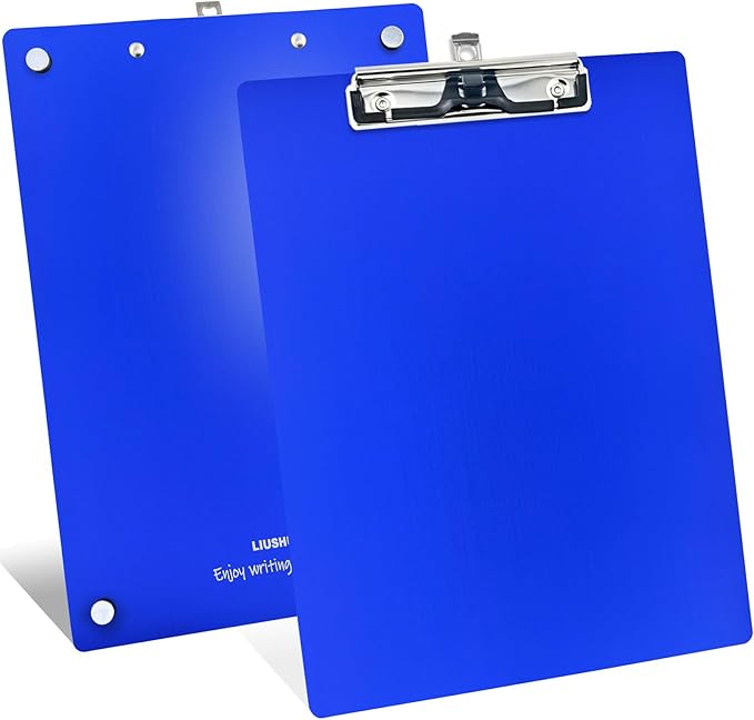 Aluminum Magnetic Clipboard A4 Metal Strong Fixed Magnet Message Clip Board - Image 7