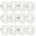 OWLKELA 12 Rolls Clear Tape Refills, Transparent Tape, All-Purpose Transparent by OWLKELA