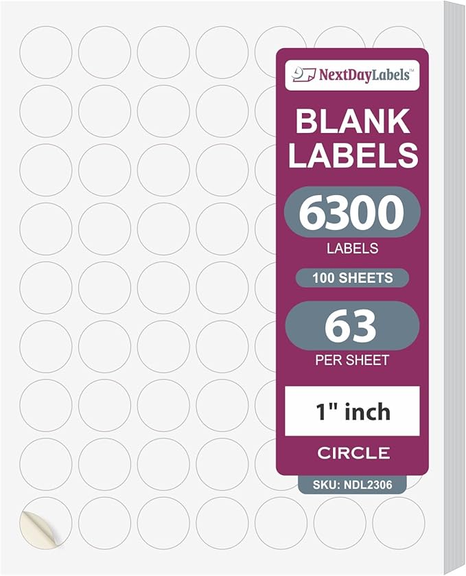 NextDayLabels - Laser/Ink Jet White Labels by NextDayLabels