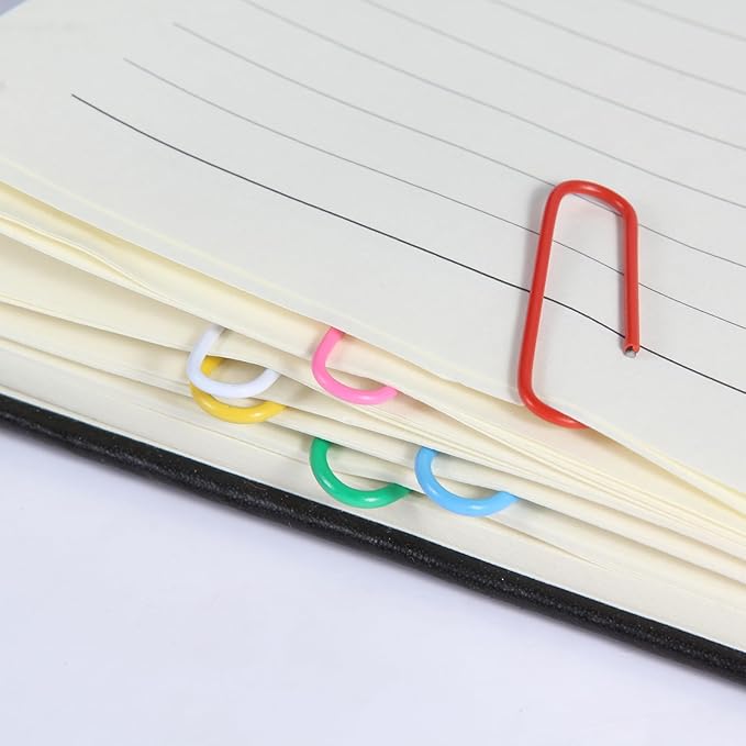 Multicolor Jumbo Paper Clips, 1.3 Inch & 2 Inch, School & Home Document - Image 4