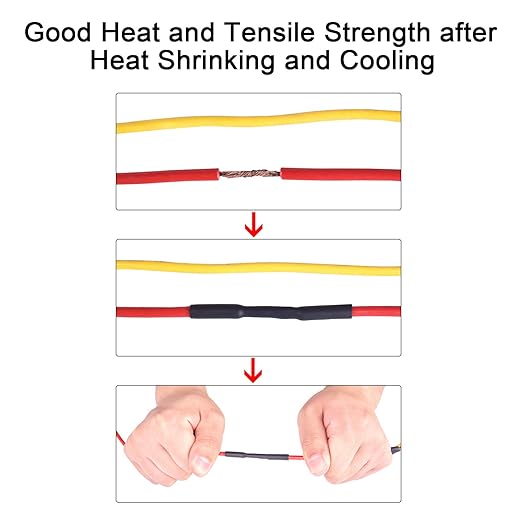 82 Ft XHF 1-1/4 Inch 3:1 Waterproof Heat Shrink Tubing Marine Grade Wire Cable - Image 4