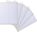 Waterproof Shipping Labels, 50 Rectangles, 4x2 Inches, Oil Proof, Highly by Crinklee