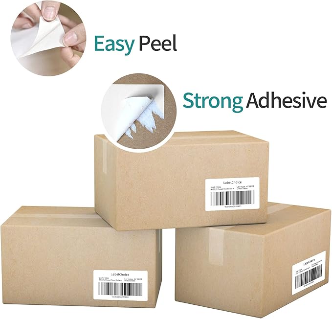4200 Pcs 2.25" x 4" 3-Proof Direct Thermal Shipping Labels Compatible - Image 4