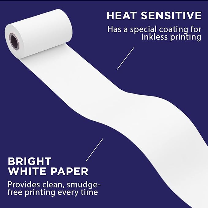 PaperPlanet Thermal Paper for Clover Flex | Credit Card Receipt Paper Rolls - Image 6