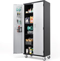 VINGLI 72'' Tall Garage Storage Cabinet, Metal Storage Cabinet by VINGLI