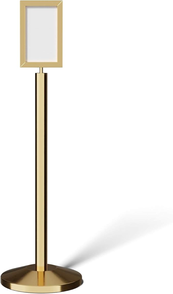 Crowd Control Warehouse Pedestal Standing Floor Sign Frame by Crowd+Control+Warehouse