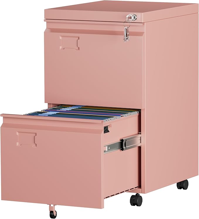 Aobabo 2 Drawer File Cabinet by Aobabo