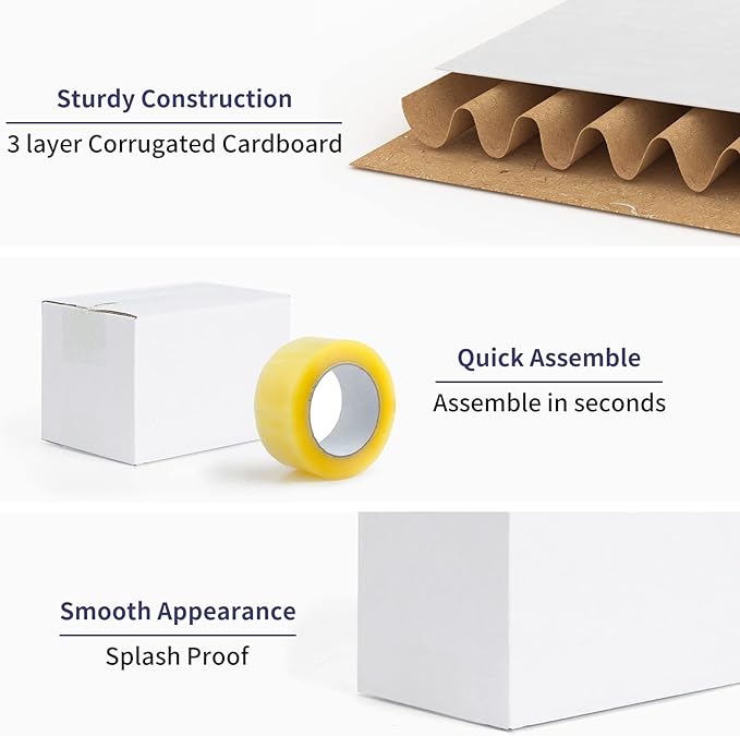 6x4x4 Shipping Boxes Set of 40 - Image 5
