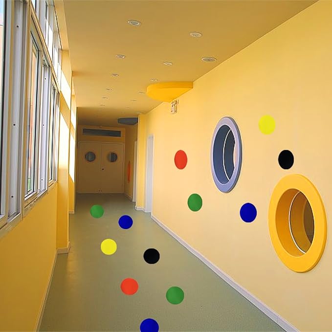 6.69inch Colored Moving Large Round Labels-15PCS Circle Labels Dots Stickers - Image 5
