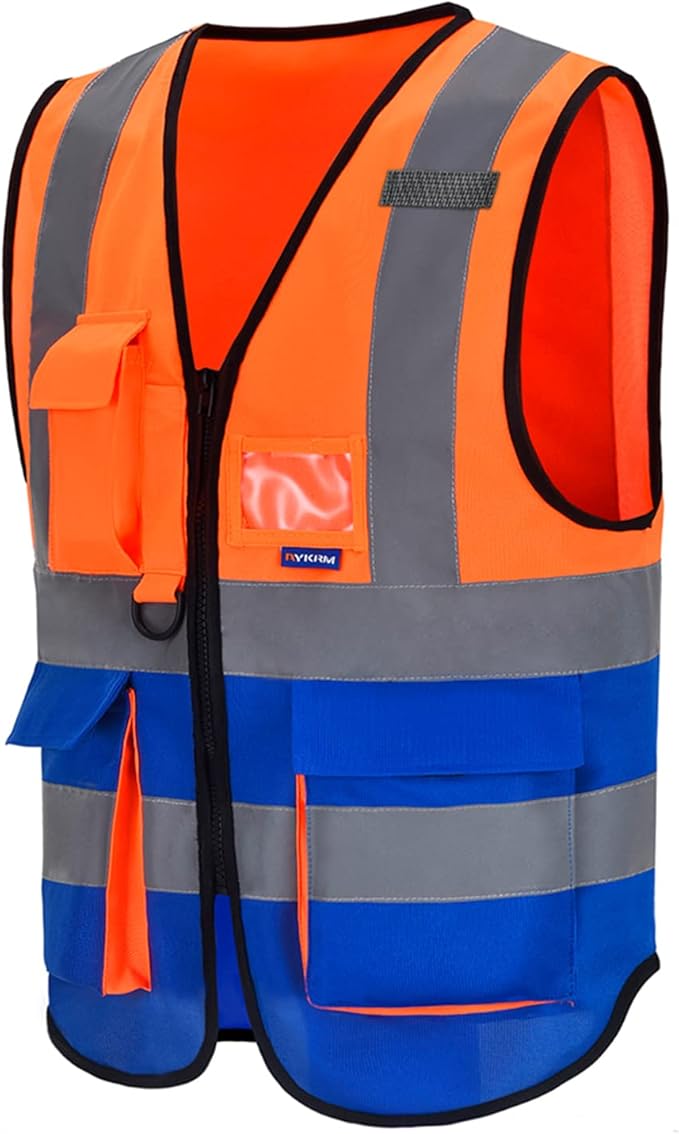A-SAFETY High Visibility Reflective Safety Vest Customize Logo - Image 8