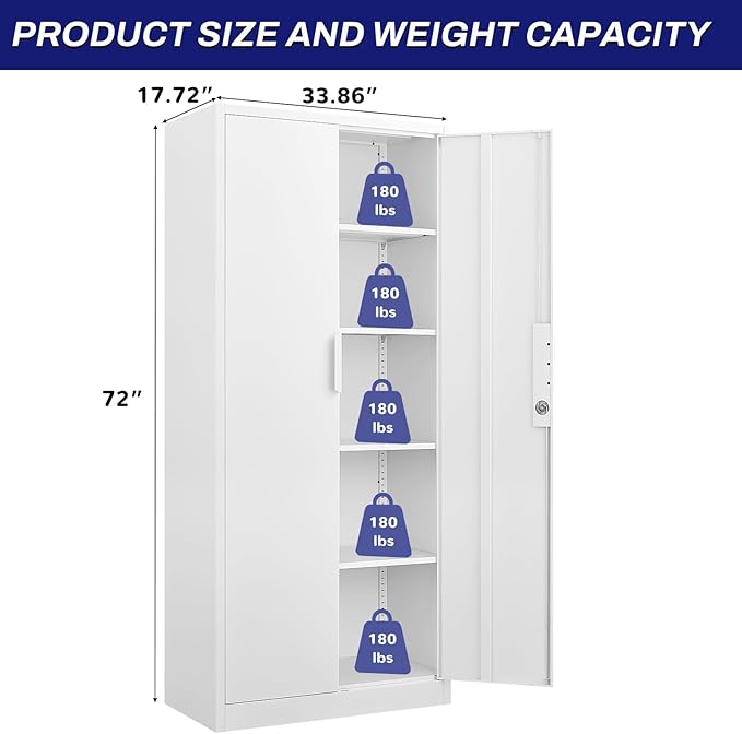 LUCYPAL Garage Storage Cabinets - Image 3