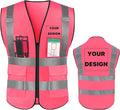 YOWESHOP High Reflective Visibility Safety Vest by YOWESHOP