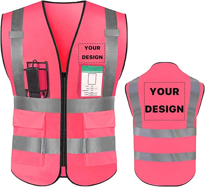 YOWESHOP High Reflective Visibility Safety Vest by YOWESHOP