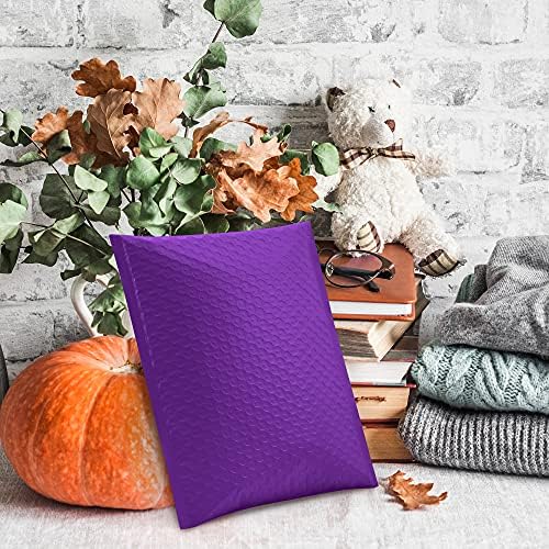 UCGOU Bubble Mailers 8.5x12" 25 Pack Usable Size 8.5x11" Purple Padded #2 - Image 7