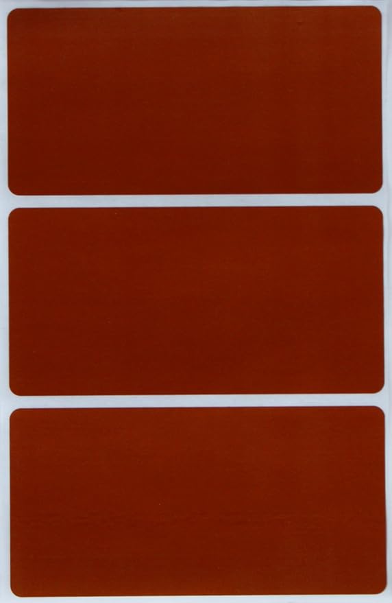 Royal Green Rectangular Stickers Color-Coding Labels by RoyalGreen