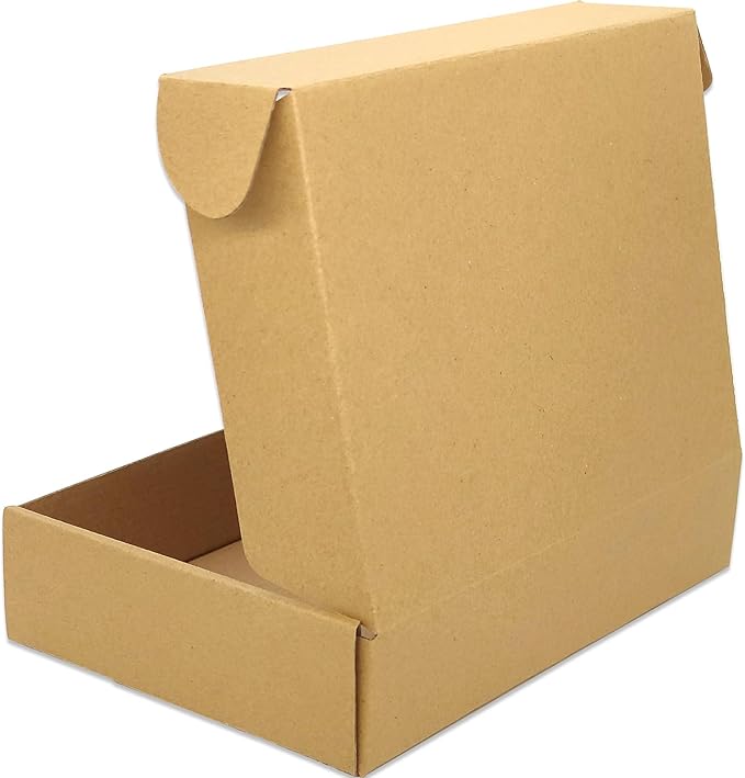 Small Brown Shipping Boxes for Small Business Pack of 25-9x6x2 inches Cardboard - Image 4